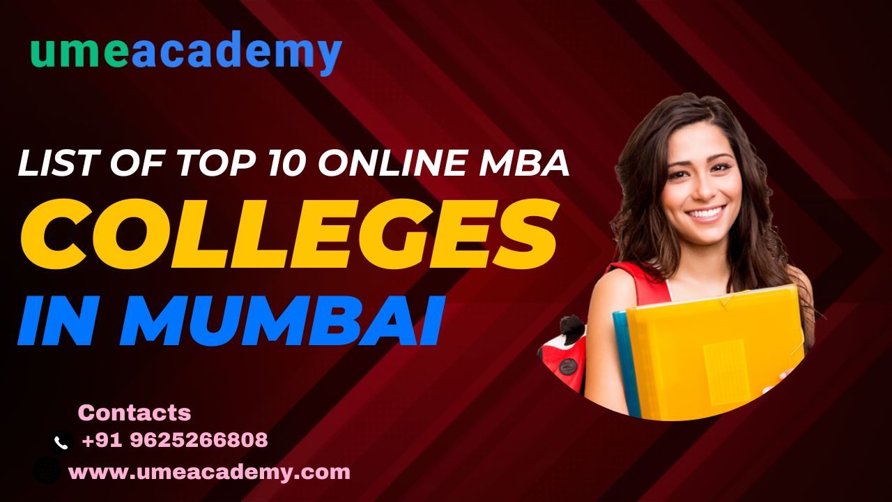 List Of Top 10 Online Mba Colleges In Mumbai